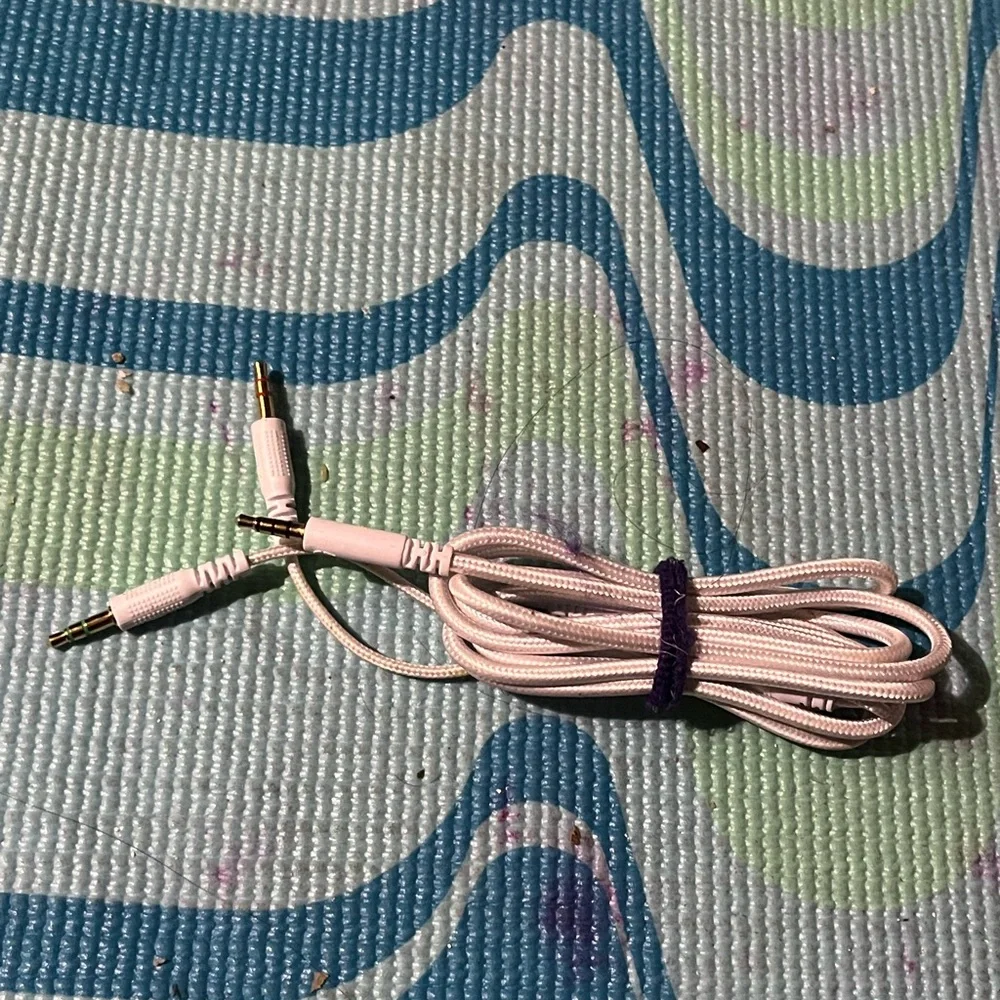 Premium Pink Audio Cable